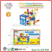 OEM Wooden Educational Toy Tool Box